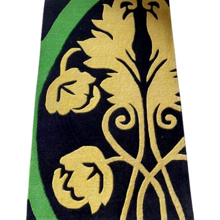 Floral Hand Tufted Wool Rug